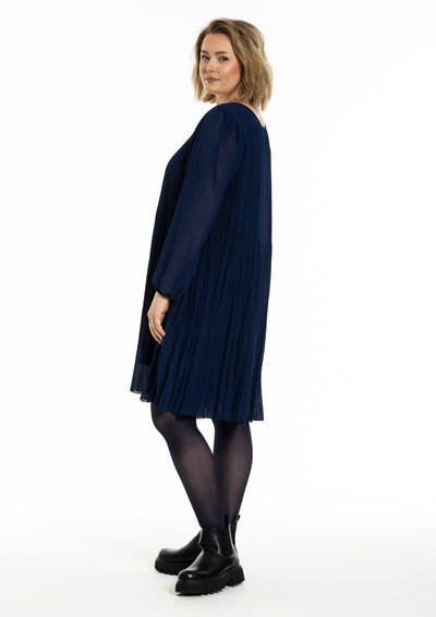 Gozzip - Benedikte plíseraður kjóll