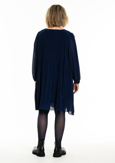 Gozzip - Benedikte plíseraður kjóll