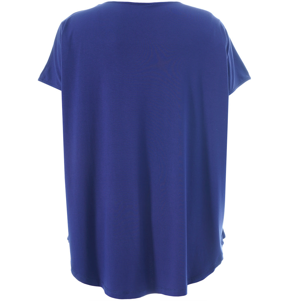 Gozzip - Gitte stuttermabolur með hringlaga mynstri