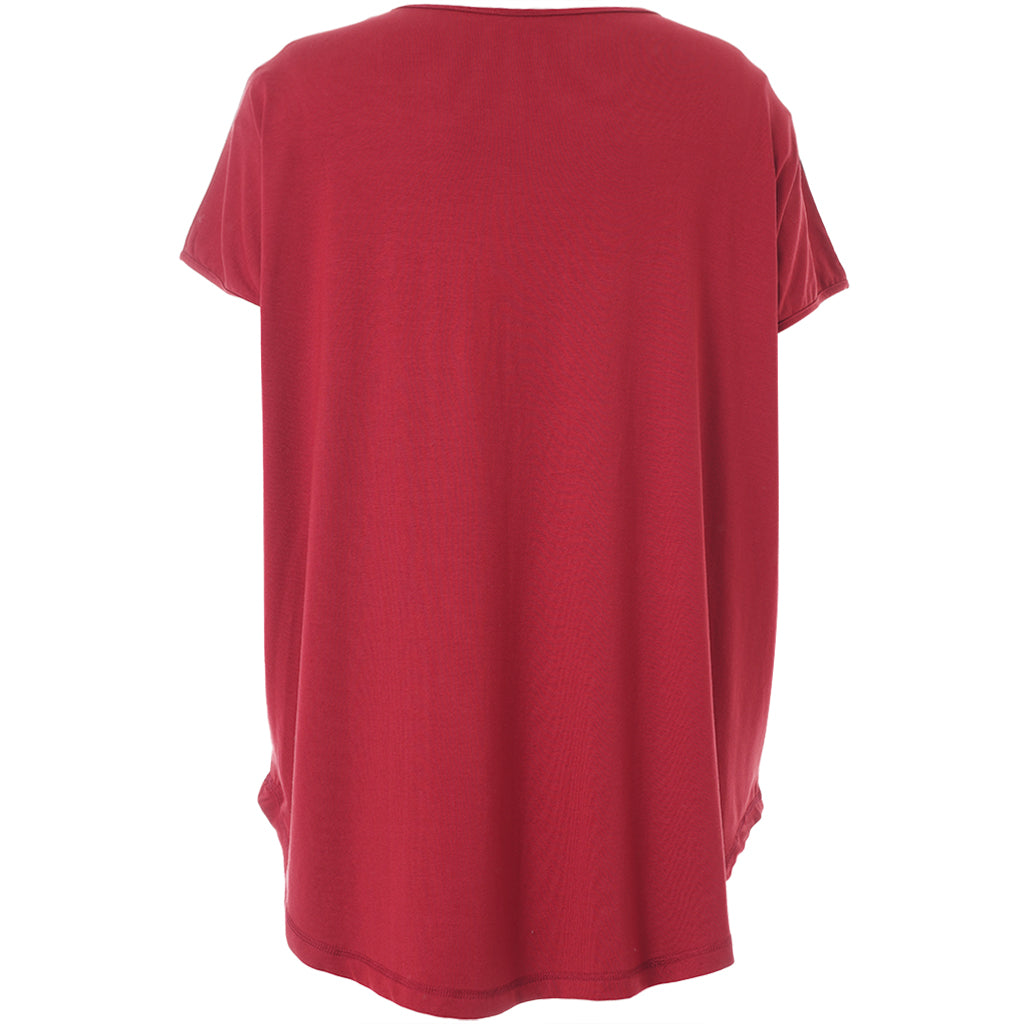 Gozzip - Gitte stuttermabolur með hringlaga mynstri