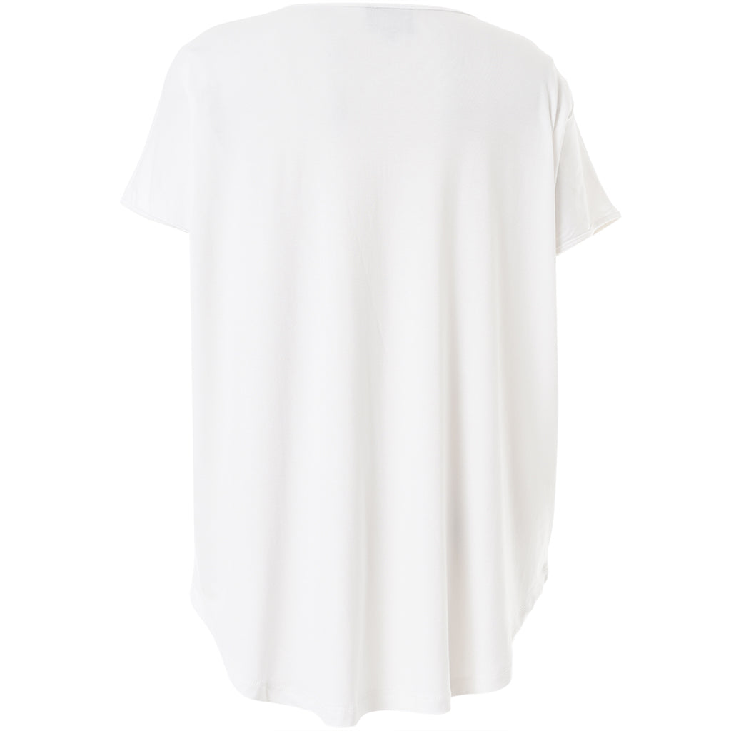 Gozzip - Gitte stuttermabolur með hringlaga mynstri