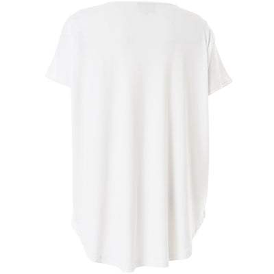 Gozzip - Gitte stuttermabolur með hringlaga mynstri