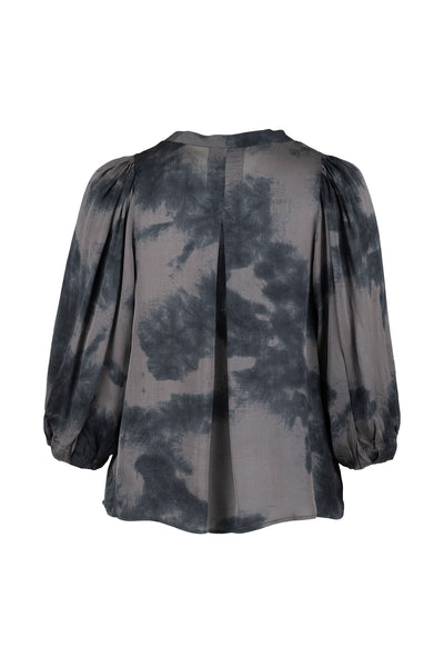 Gozzip - Kamille mynstruð blússa