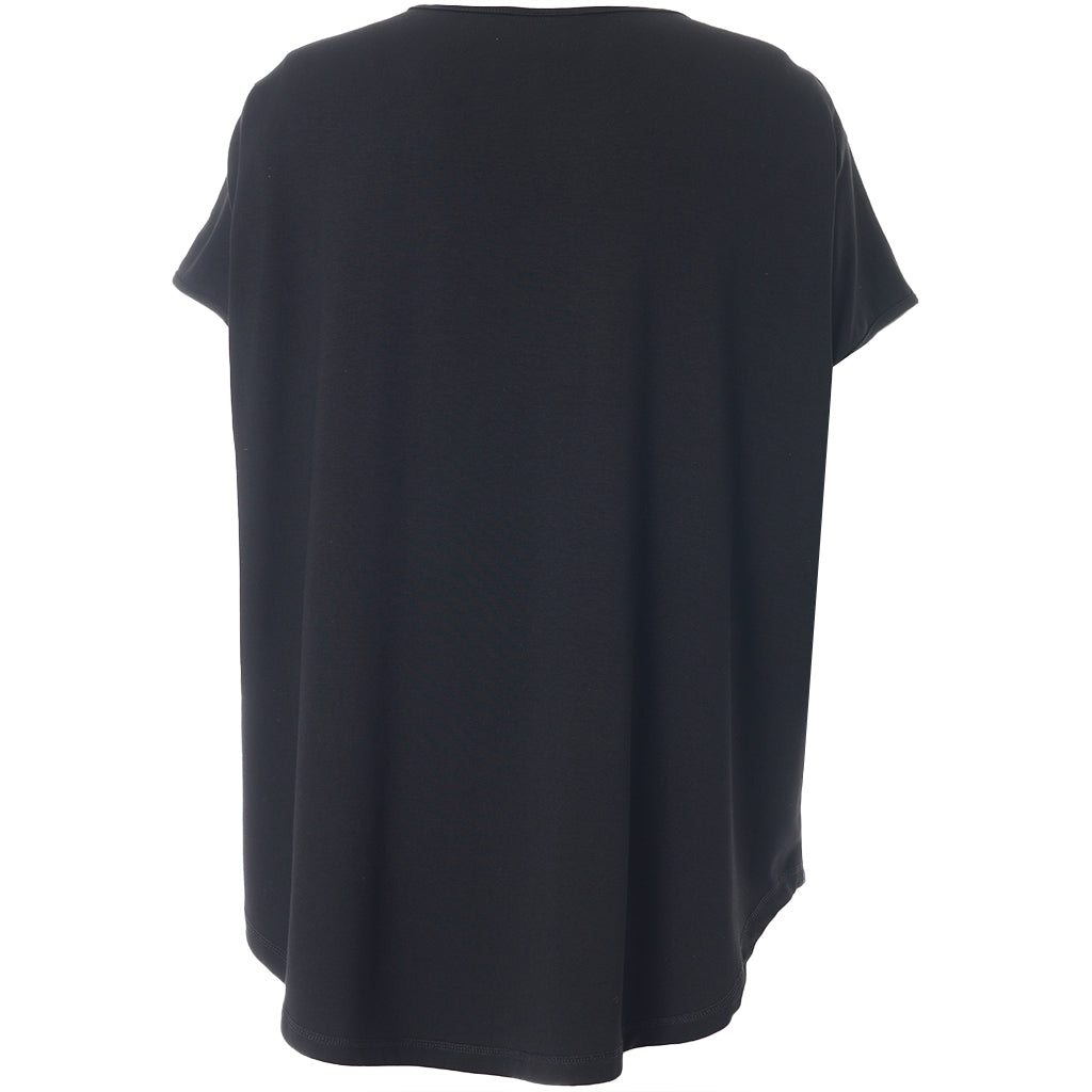 Gozzip - Gitte stuttermabolur með gylltum doppum