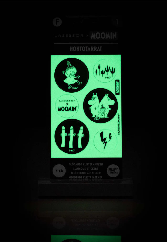 Lasessor - Moomin Endurskinsmerki límmiðar