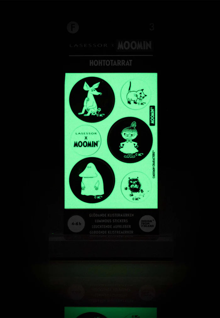 Lasessor - Moomin Endurskinsmerki límmiðar