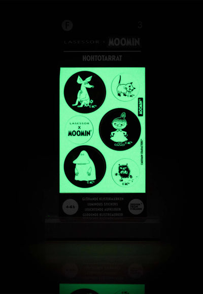 Lasessor - Moomin Endurskinsmerki límmiðar