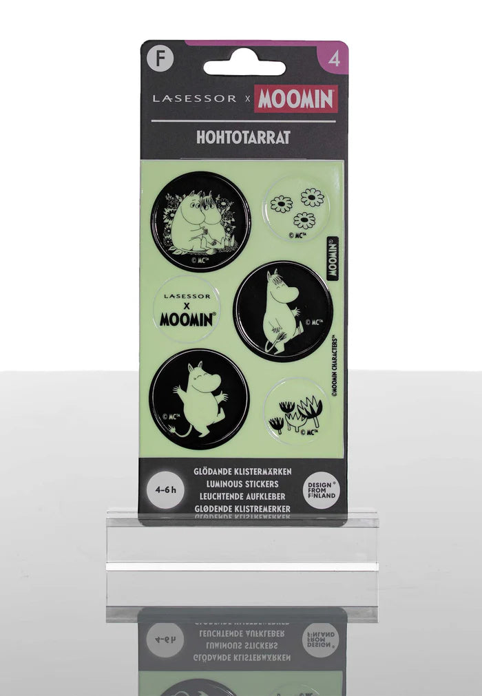 Lasessor - Moomin Endurskinsmerki límmiðar