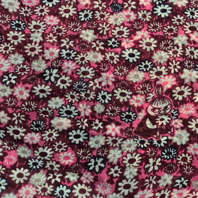 Lasessor - Moomin silkiklútur með blómamynstri