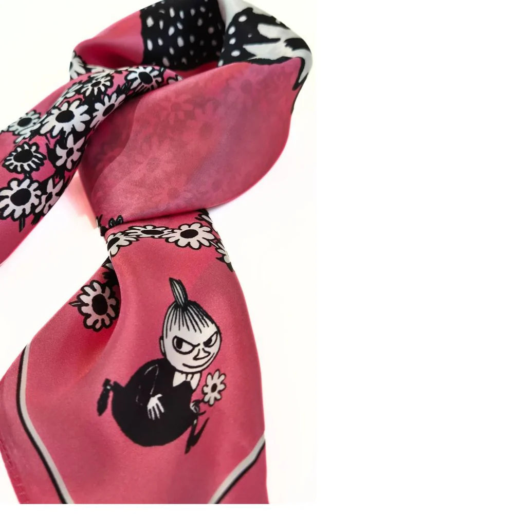 Lasessor - Moomin silkiklútur með múmínfígúrum