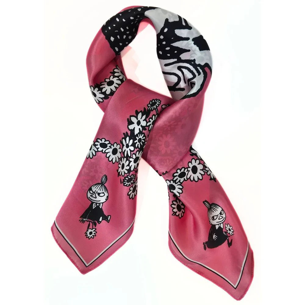 Lasessor - Moomin silkiklútur með múmínfígúrum