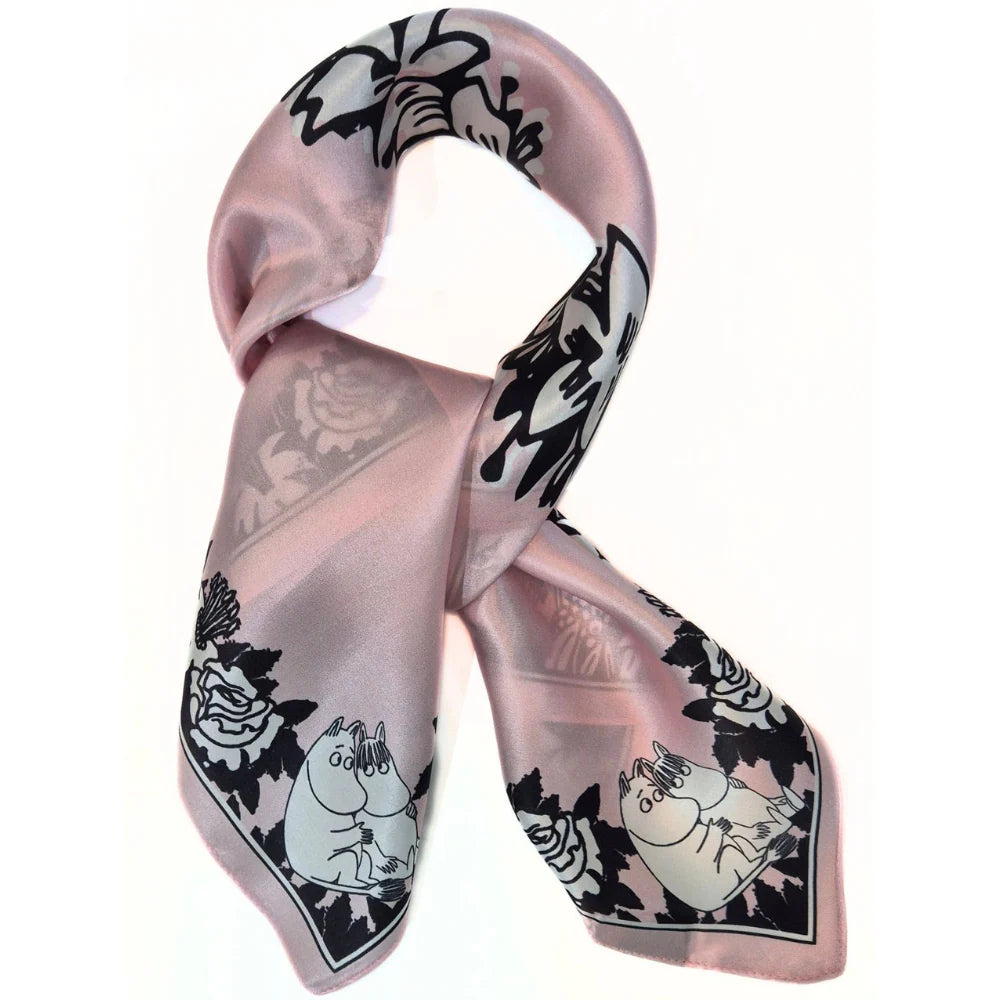 Lasessor - Moomin silkiklútur með múmínfígúrum