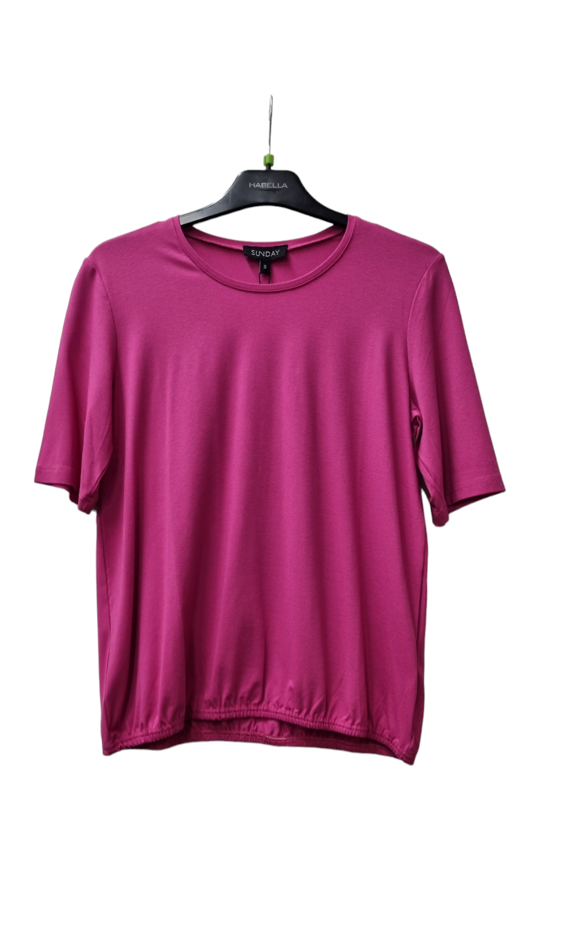 Sunday - Delfi stuttermabolur með teygju neðst