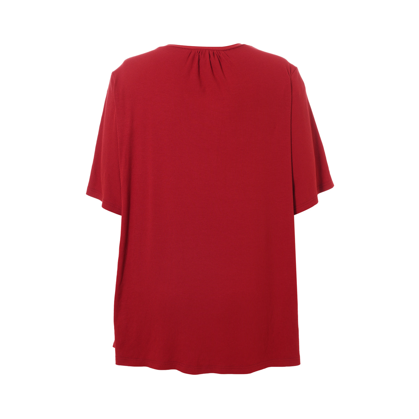 Studio - Lykke rifflaður stuttermabolur