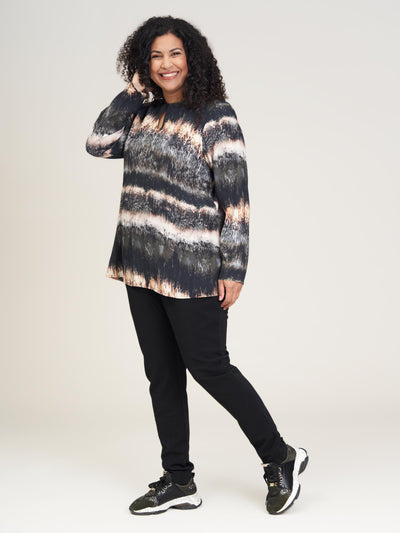 Studio - Fie mynstruð blússa