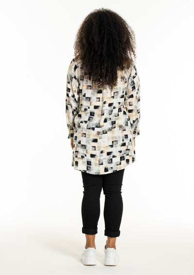 Studio - Tanja mynstruð tunika