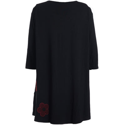 Studio - Ditte tunika með blómum