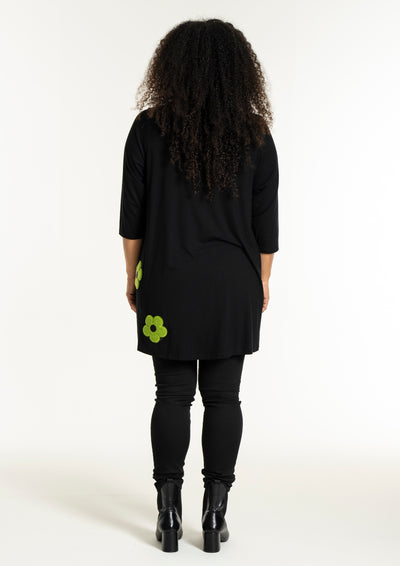 Studio - Ditte tunika með blómum