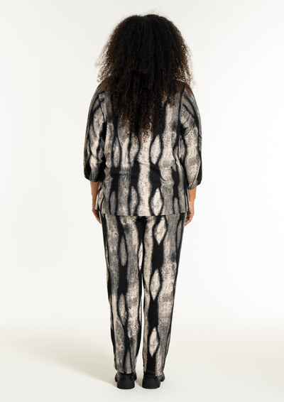 Studio - Vitta mynstruð blússa