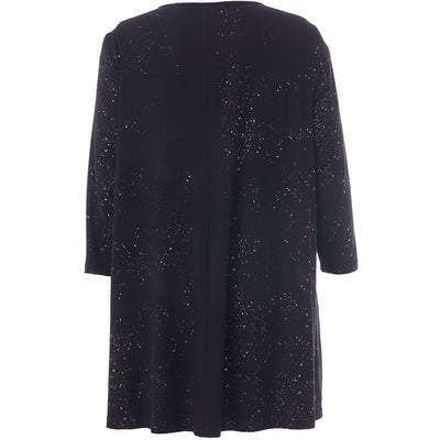 Studio - Ditte tunika með gylltu og silfruðu mynstri