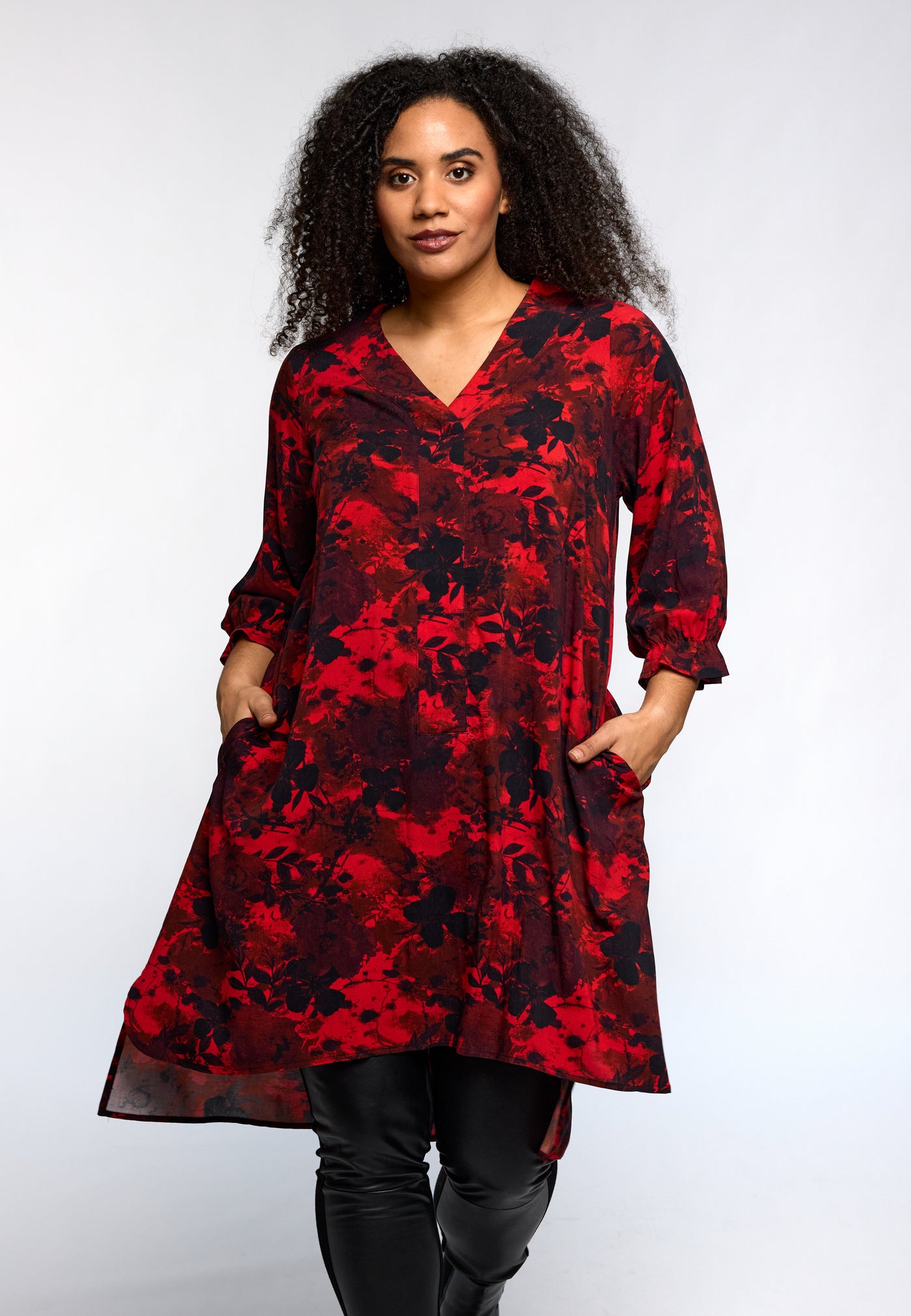 Studio - Elma mynstruð tunika