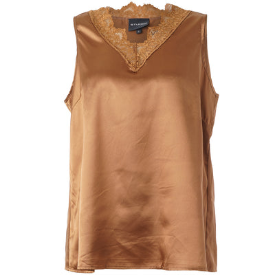 Studio - Ingrid toppur með blúndu