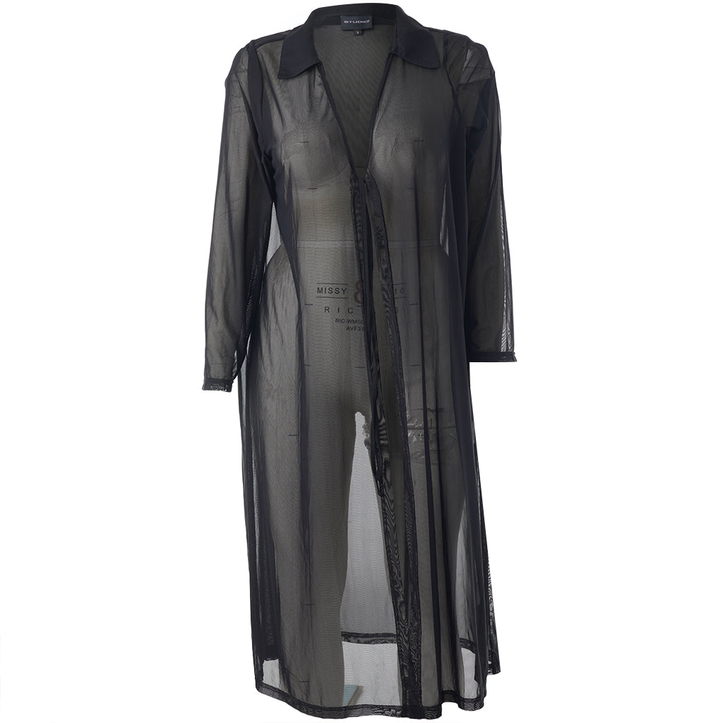 Studio - Nana síð gegnsæ golla