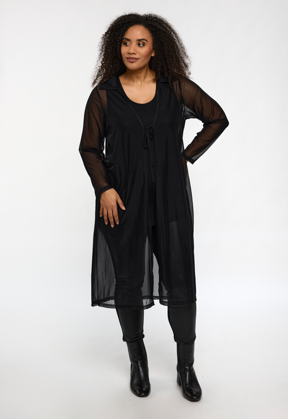 Studio - Nana síð gegnsæ golla