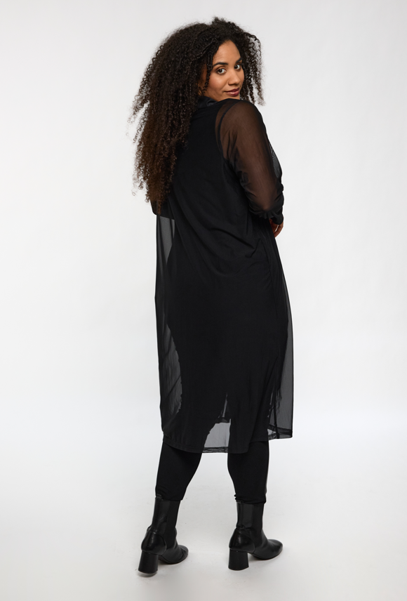 Studio - Nana síð gegnsæ golla