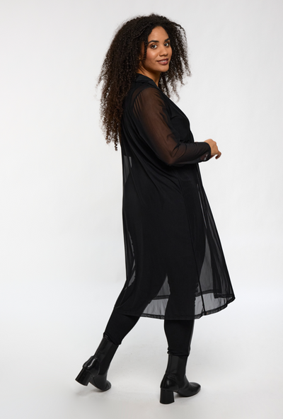 Studio - Nana síð gegnsæ golla