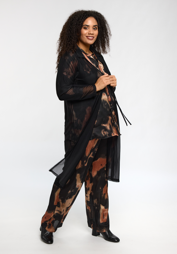 Studio - Nana síð gegnsæ golla