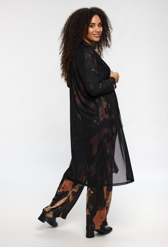 Studio - Nana síð gegnsæ golla