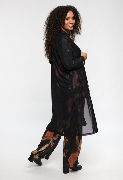 Studio - Nana síð gegnsæ golla