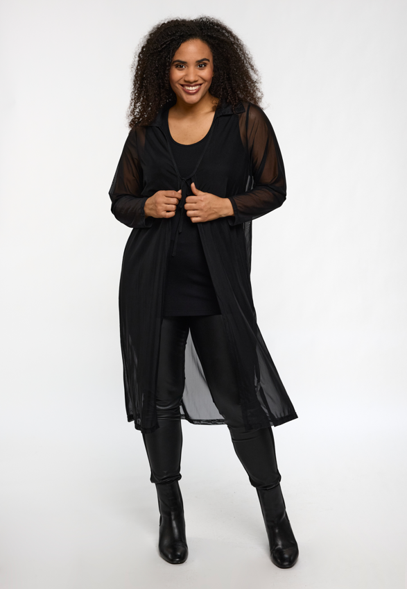 Studio - Nana síð gegnsæ golla