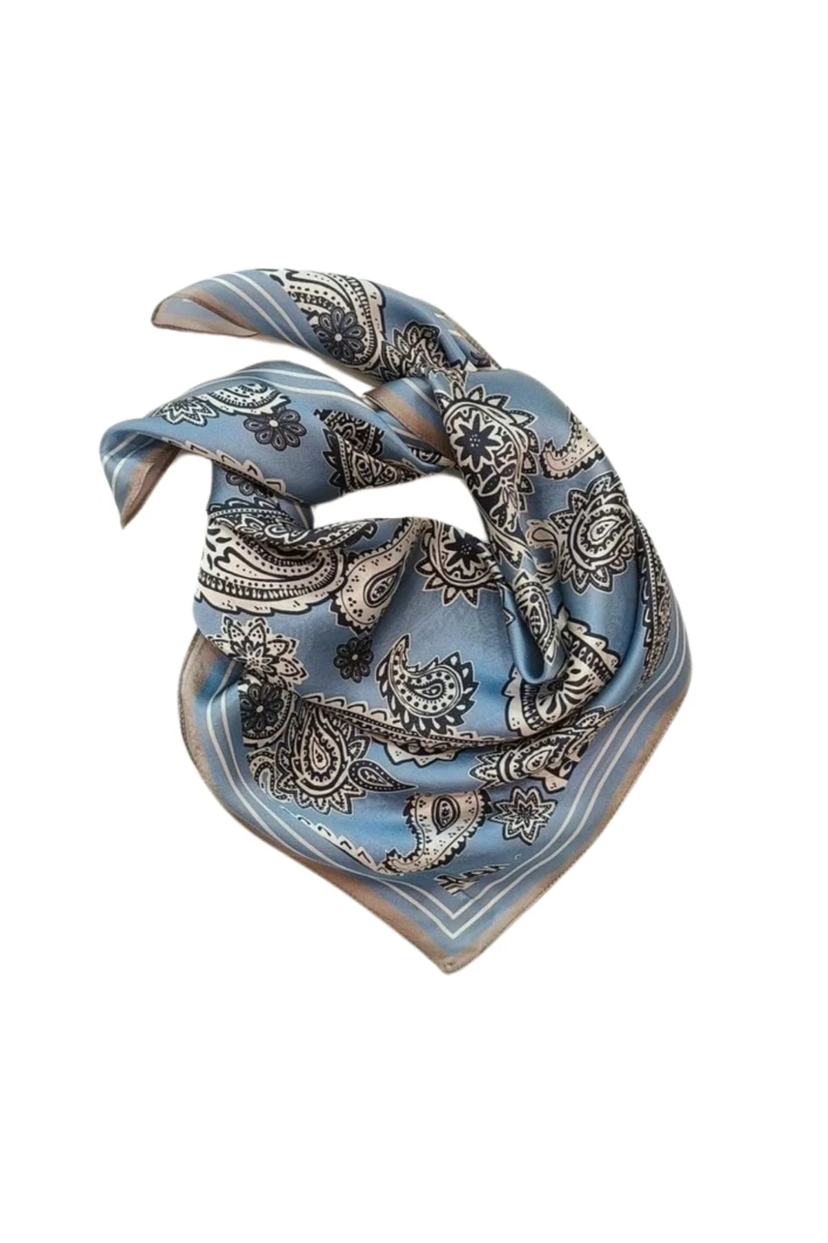 Lasessor - Tilda silkiklútur með paisley mynstri