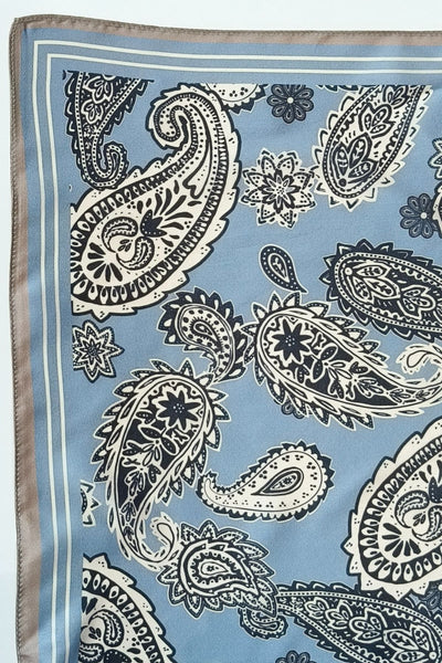 Lasessor - Tilda silkiklútur með paisley mynstri