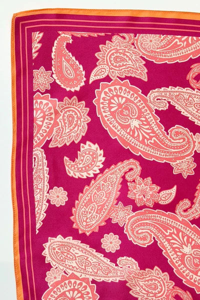 Lasessor - Tilda silkiklútur með paisley mynstri