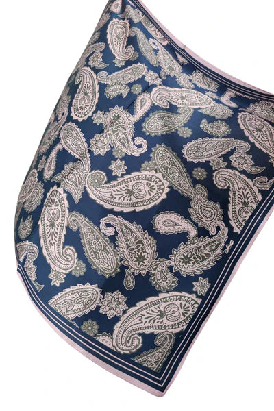 Lasessor - Tilda silkiklútur með paisley mynstri