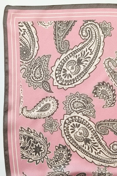 Lasessor - Tilda silkiklútur með paisley mynstri