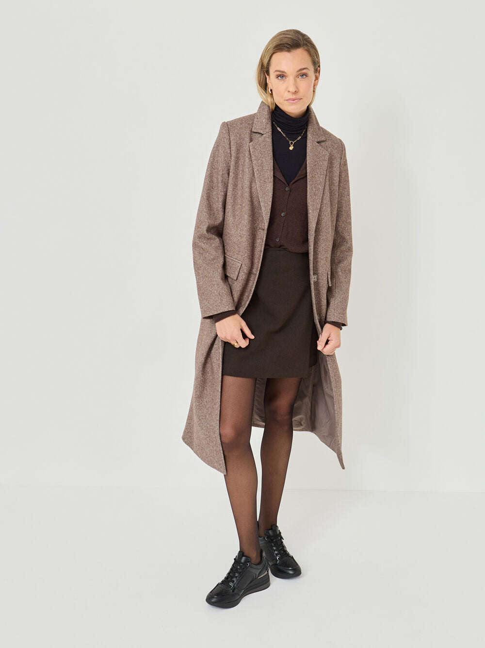 Tamaris - strigaskór með upphækkun og bling