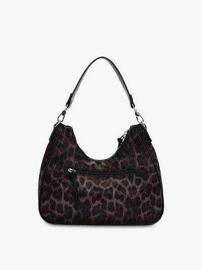 Tamaris - Gresa taska með hlébarðamynstri og skrautsteinum