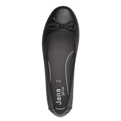 Jana - Ballerínuskór með slaufu