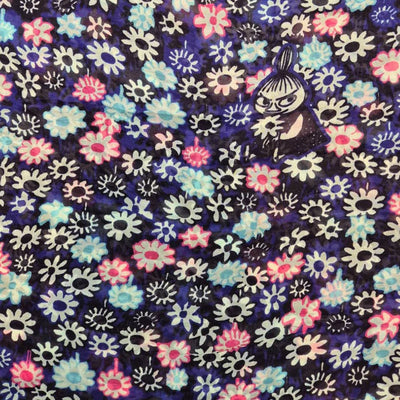 Lasessor - Moomin silkiklútur með blómamynstri