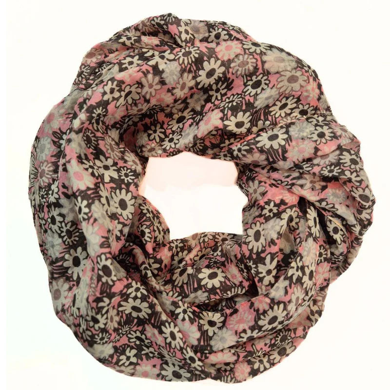 Lasessor - Moomin silkiklútur með blómamynstri