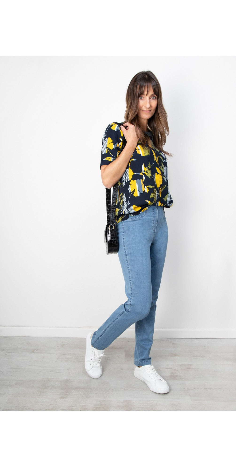 Robell - Bella gallabuxur bómullarefni - 78 cm