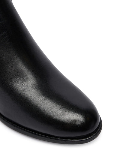 Tamaris - Leður stígvél með hæl