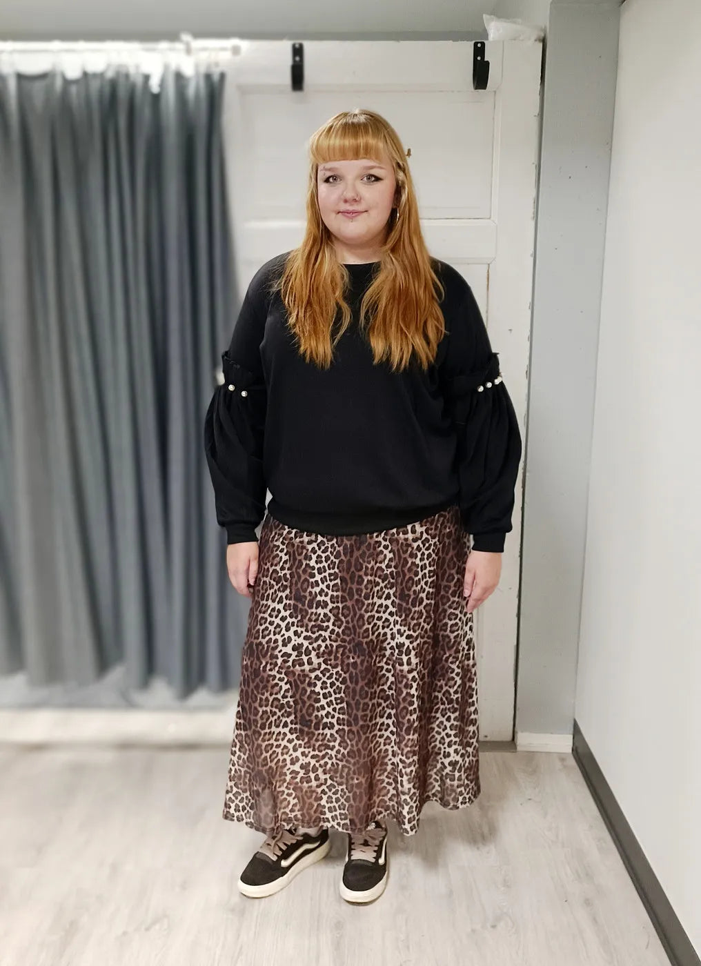 Ze-Ze - Esther 796 pils með hlébarðamynstri