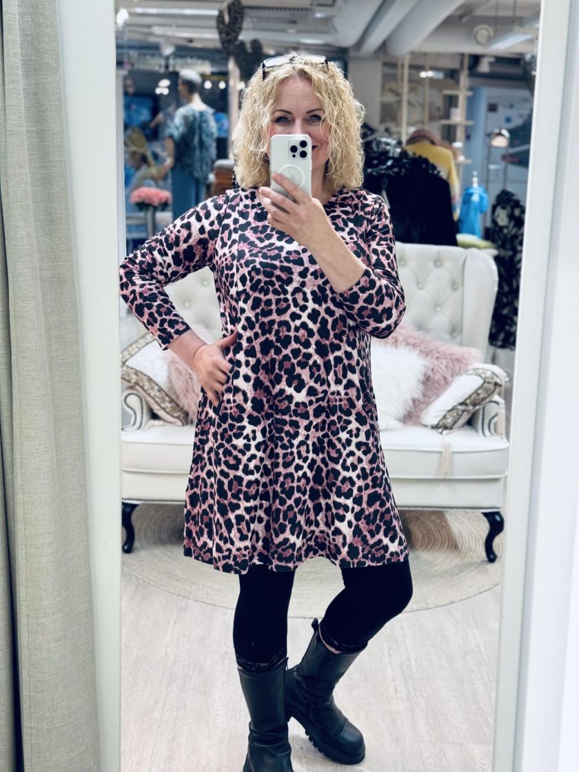 Zhenzi - Olio tunika með mynstri