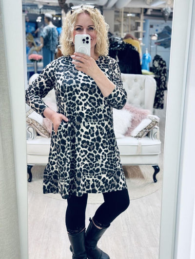 Zhenzi - Olio tunika með mynstri