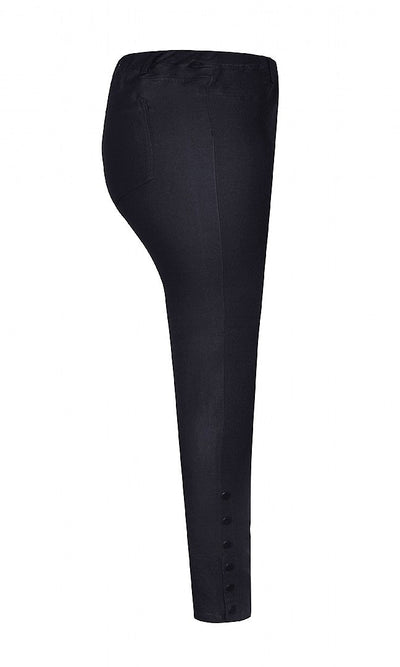 Ze-Ze - Dixie 907 pleðurbuxur með tölum